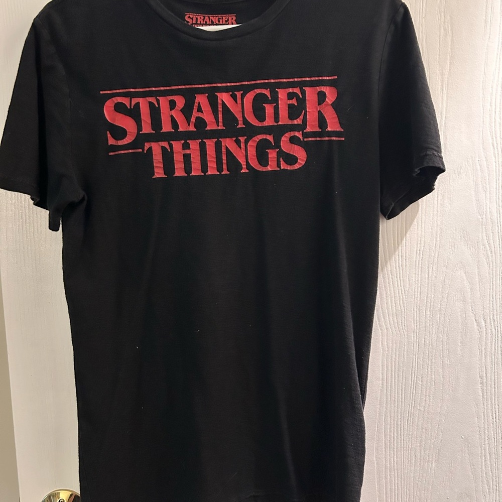 Black and Red Graphic Tee